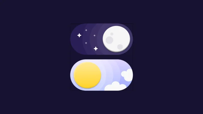 dark mode in website design